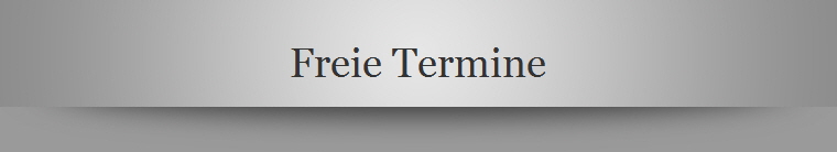 Freie Termine